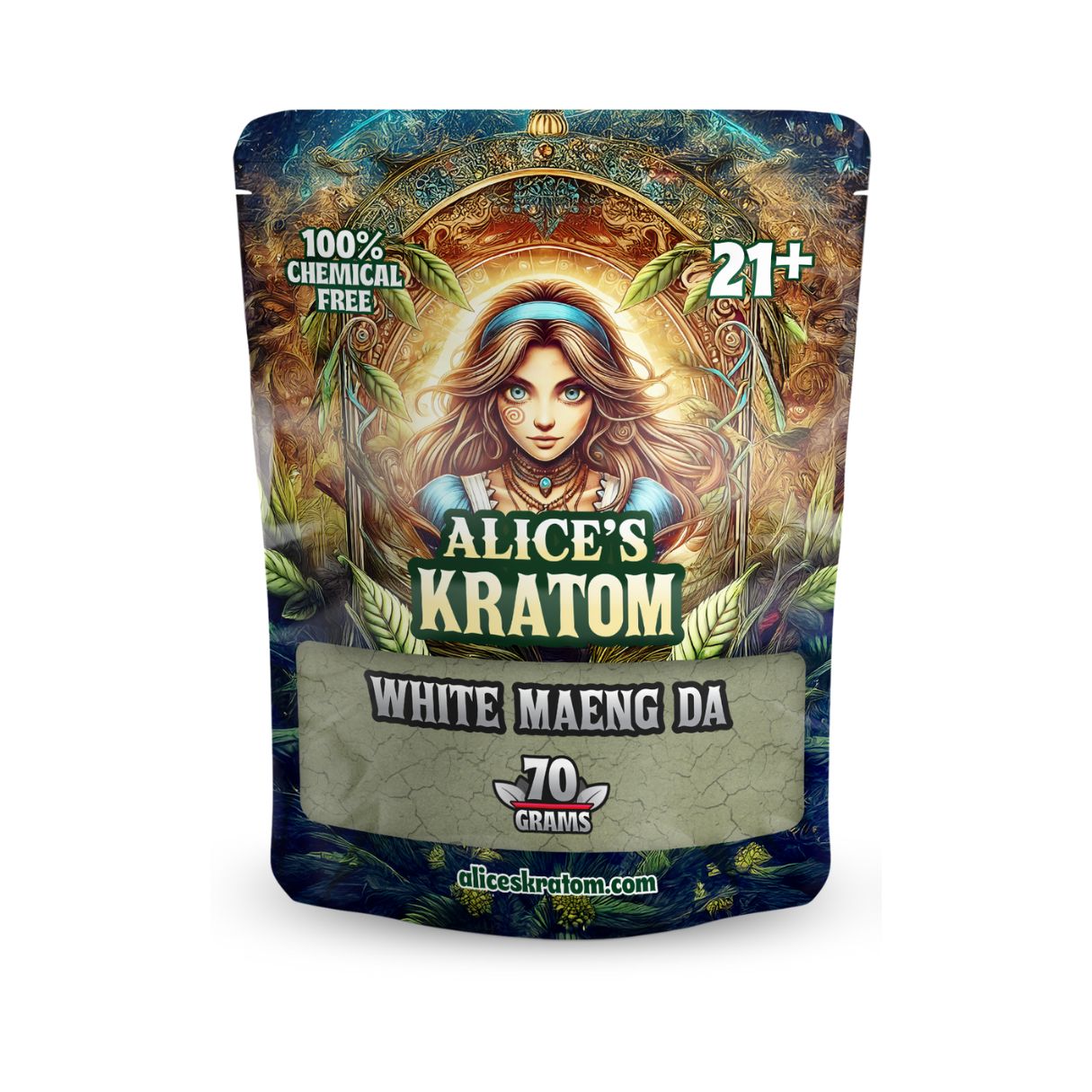 White Maeng DA 70g | Alice Kratom
