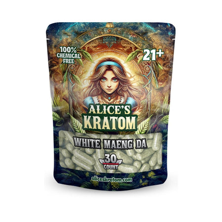 White Maeng DA 30ct | Alice Kratom