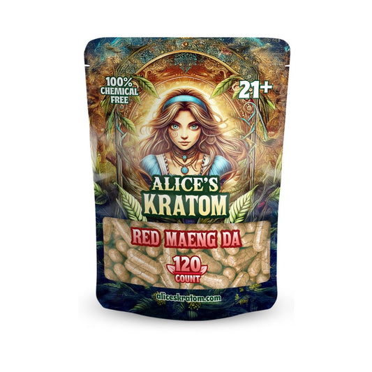 Red Maeng DA 120ct | Alice Kratom