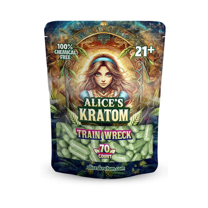 Train Wreck DA 70ct | Alice Kratom
