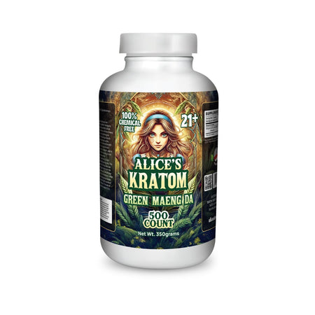 Green Maeng DA 500ct | Alice Kratom