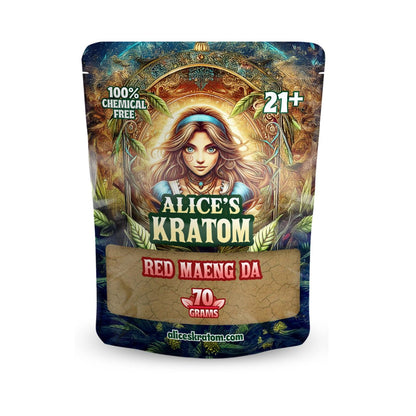 Red Maeng DA 70g | Alice Kratom