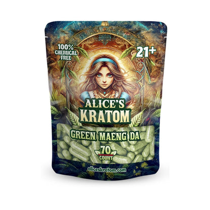 Green Maeng DA 70ct | Alice Kratom