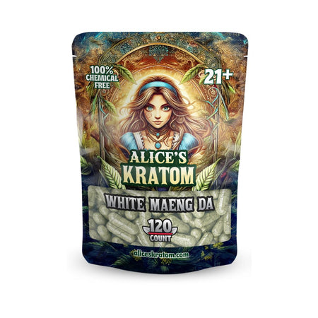 White Maeng DA 120ct | Alice Kratom
