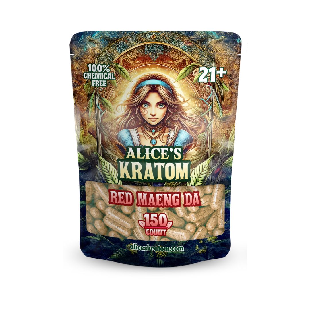 Red Maeng DA 150ct | Alice Kratom