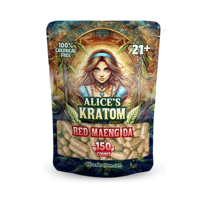 Red Maeng DA 150ct | Alice Kratom