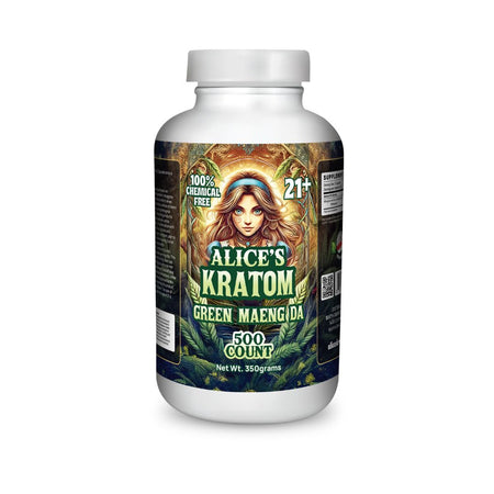 Green Maend DA 500ct | Alice Kratom